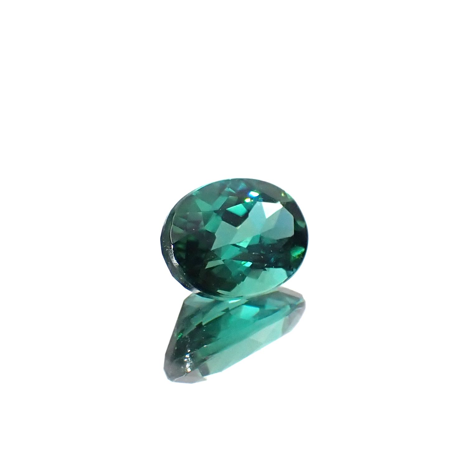 ブルーグリーントルマリン ブラジル産 0.87ct[230923528]7.1x5mm前後