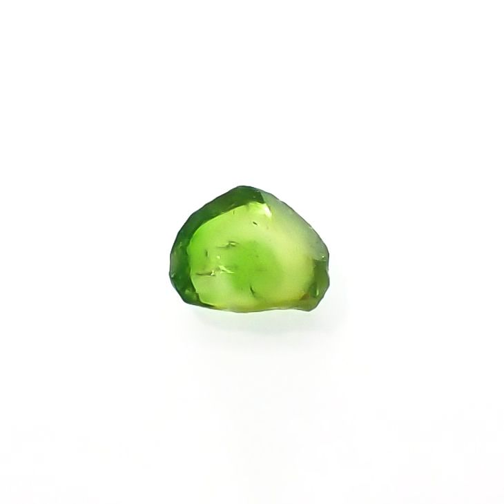 デマントイドガーネット 原石スライス(宝石名デマントイド・ガーネット) 0.33ct 識別済[210812772]4.9×3.8mm前後