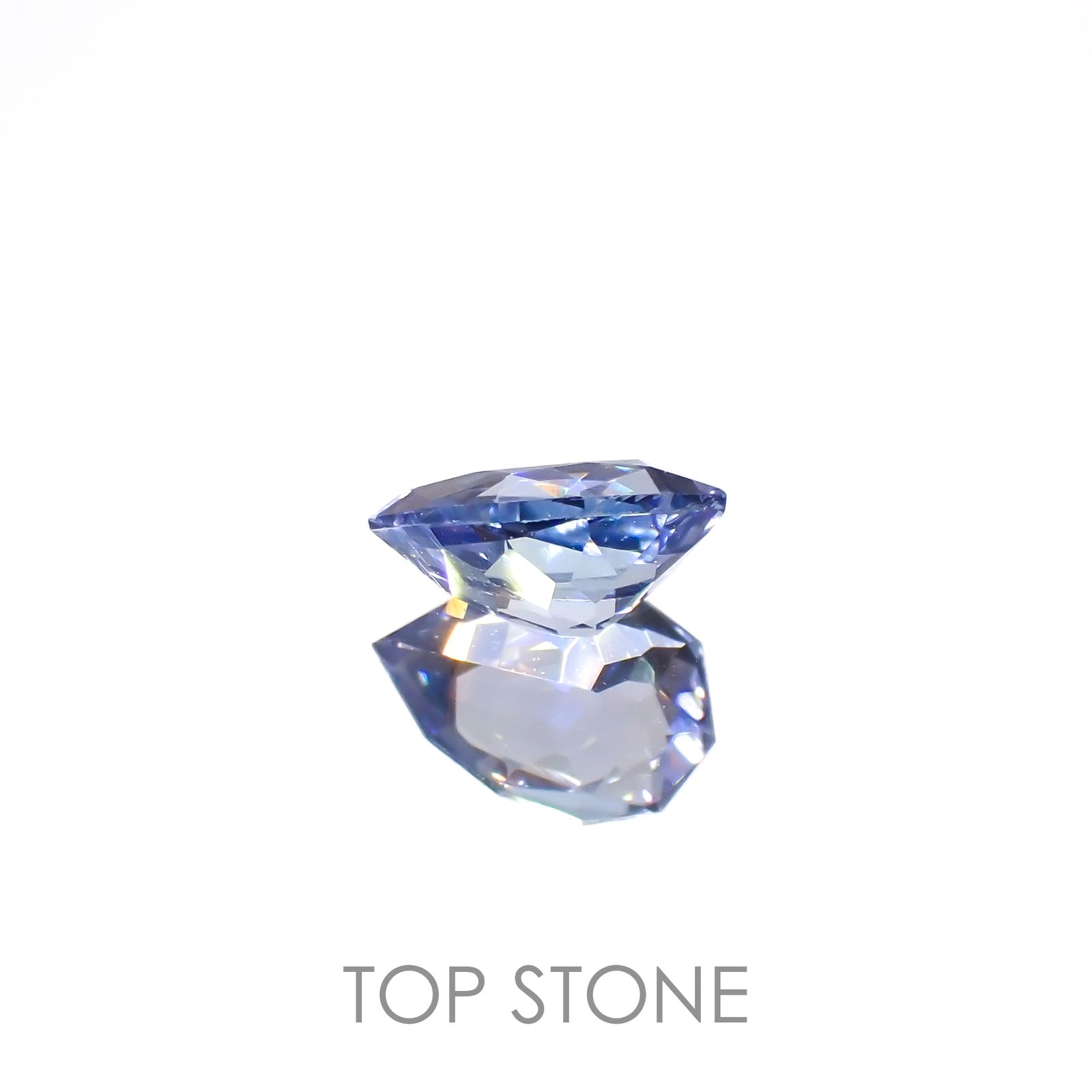 ◇カスタムカット◇タンザナイト(宝石名タンザナイト)タンザニア産 0.75ct 識別済[221118961]7.4x4.9mm前後
