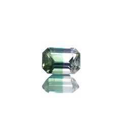バイカラートルマリン アフガニスタン産 0.49ct [250329965]5.4x3.7mm前後