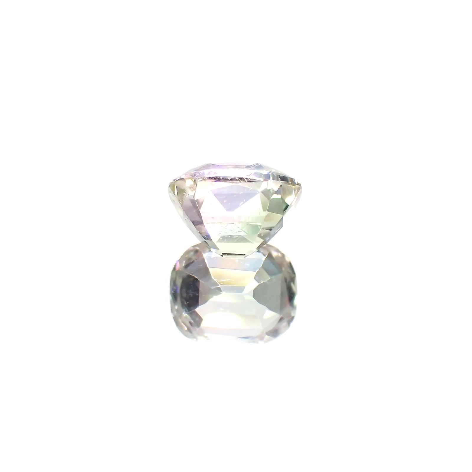 パステルカラートルマリン アフガニスタン産 1.14ct [220114102]6.7x5.4mm前後