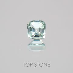 ミントベリル(グリーンベリル) ブラジル産 ルース 0.19ct[21059714]3.2×3.2mm前後