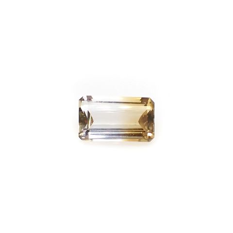 バイカラーシトリン ブラジル・ミナスジェライス州産 5.68ct[240326458]13.9x8.2mm前後
