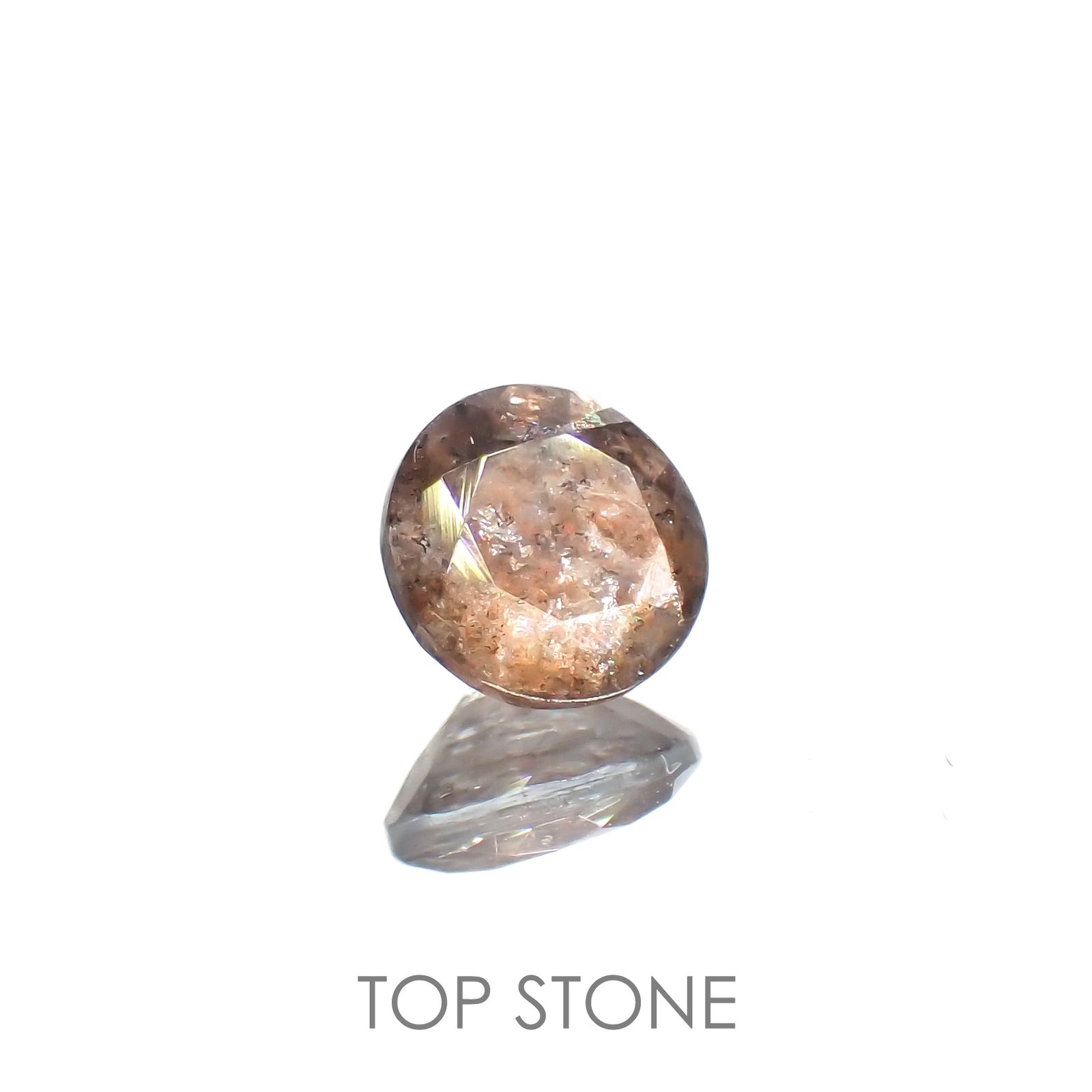 アベンチュリンアクアマリン ナイジェリア産 0.50ct[221018369]5.2x5.2mm前後