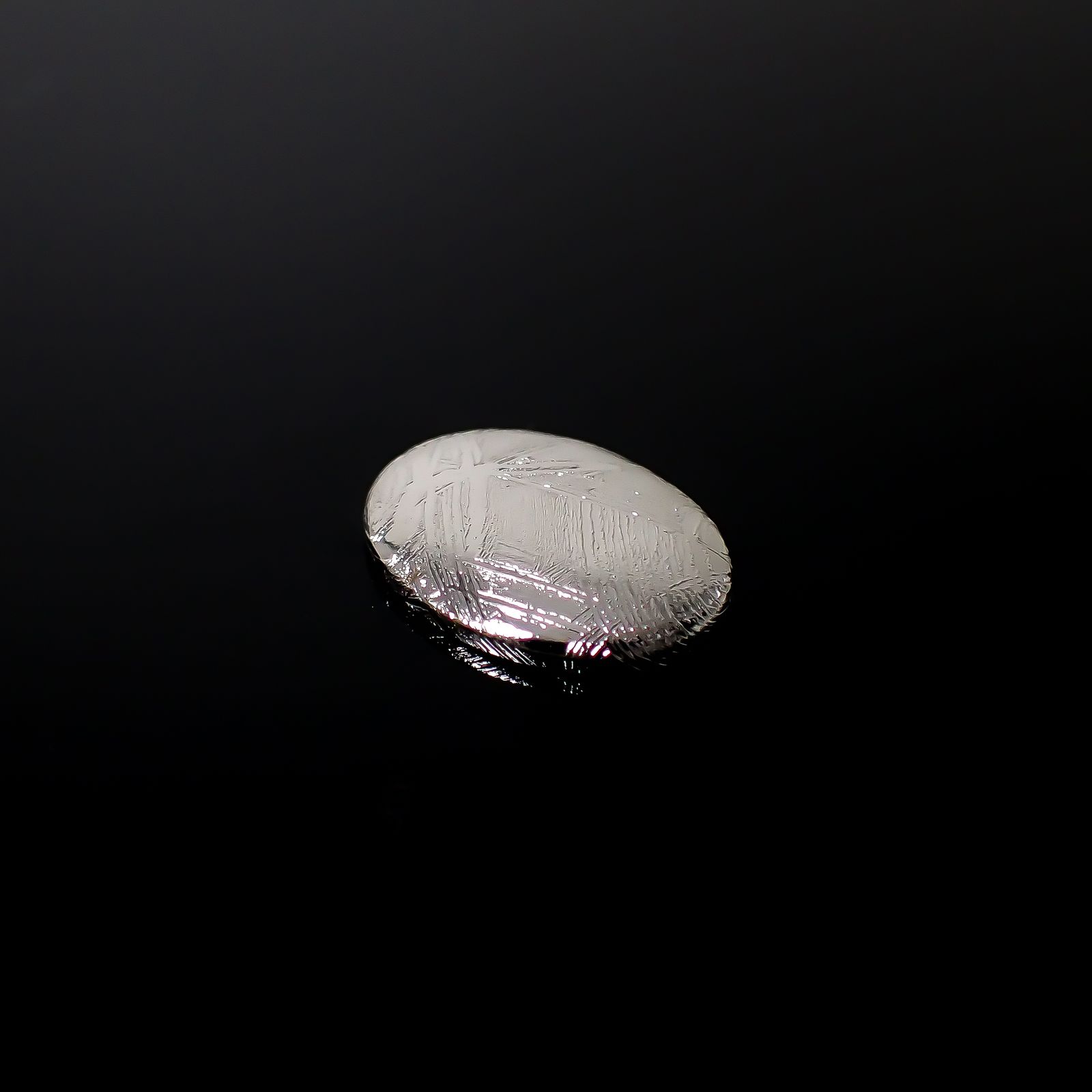ムオニナルスタ隕石 発見地:スウェーデン 20.52ct[240125767]19.6x14.6mm前後