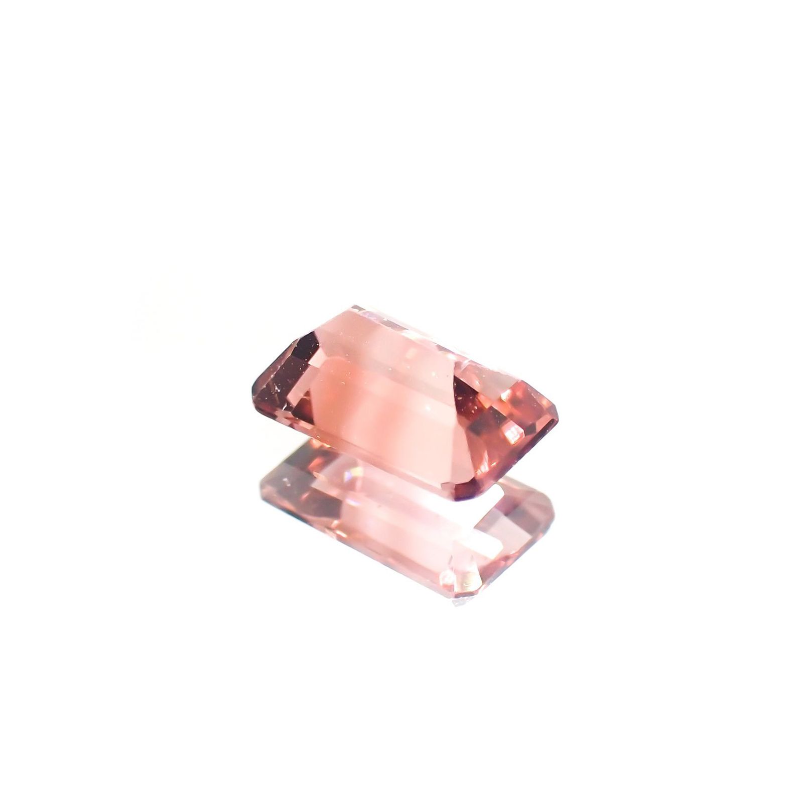 バイカラートルマリン(宝石名バイカラー・トルマリン) ブラジル/アフリカ産 0.70ct 識別済[211013563]6.8×4.3mm前後