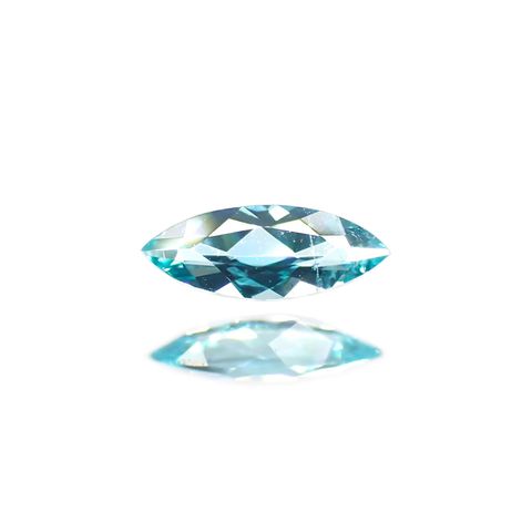 パライバトルマリン(宝石名トルマリン/別名パライバ・トルマリン) ブラジル産 識別済 0.072ct / 5.1×2mm前後 [260110634]