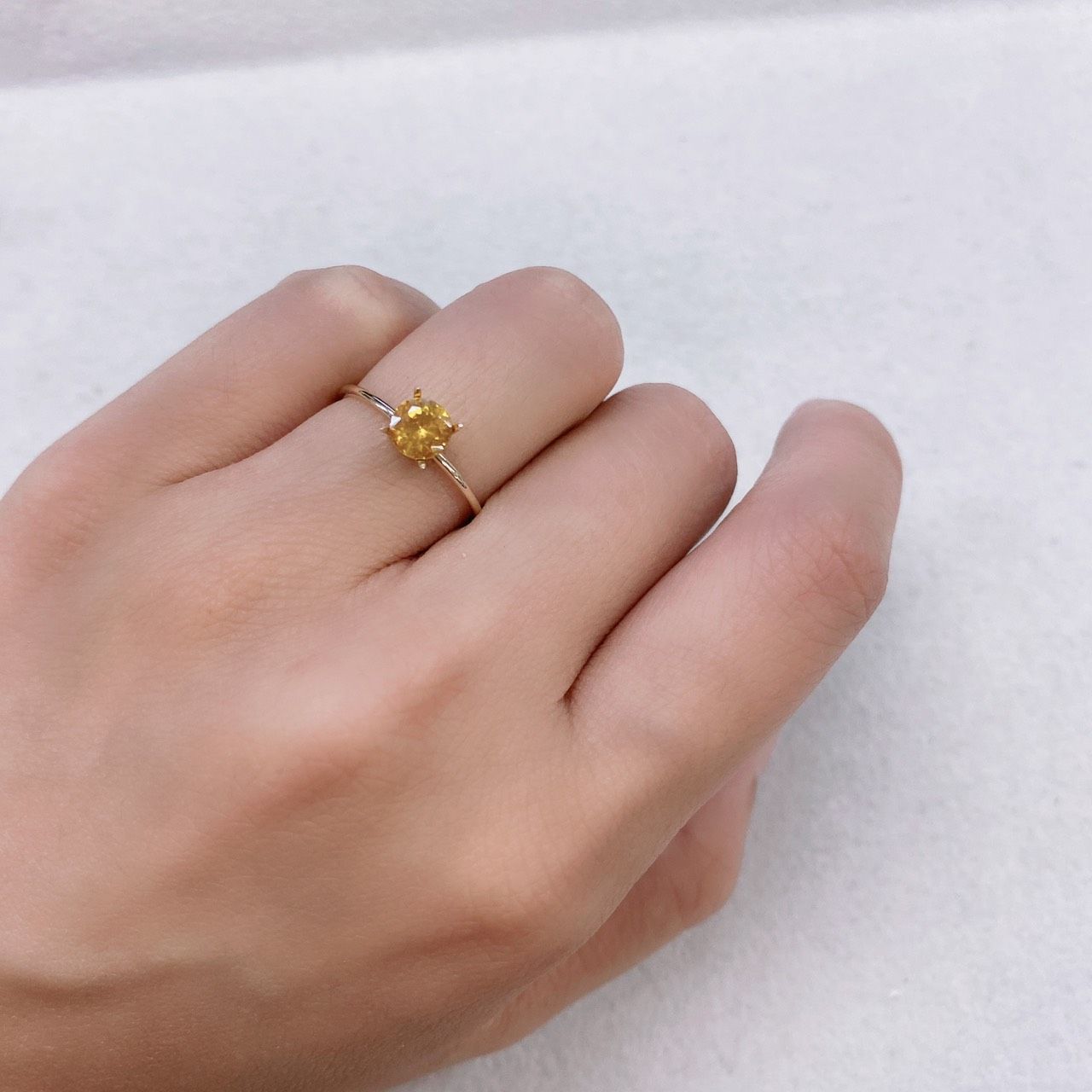スファレライト スペイン産 ルース 0.72ct[210812401]5.3×5.3mm前後