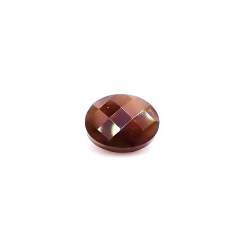 ◇チェッカーカット◇レインボーガーネット 日本・奈良県産 1.23ct / 6.6x5.1mm前後 [260932926]