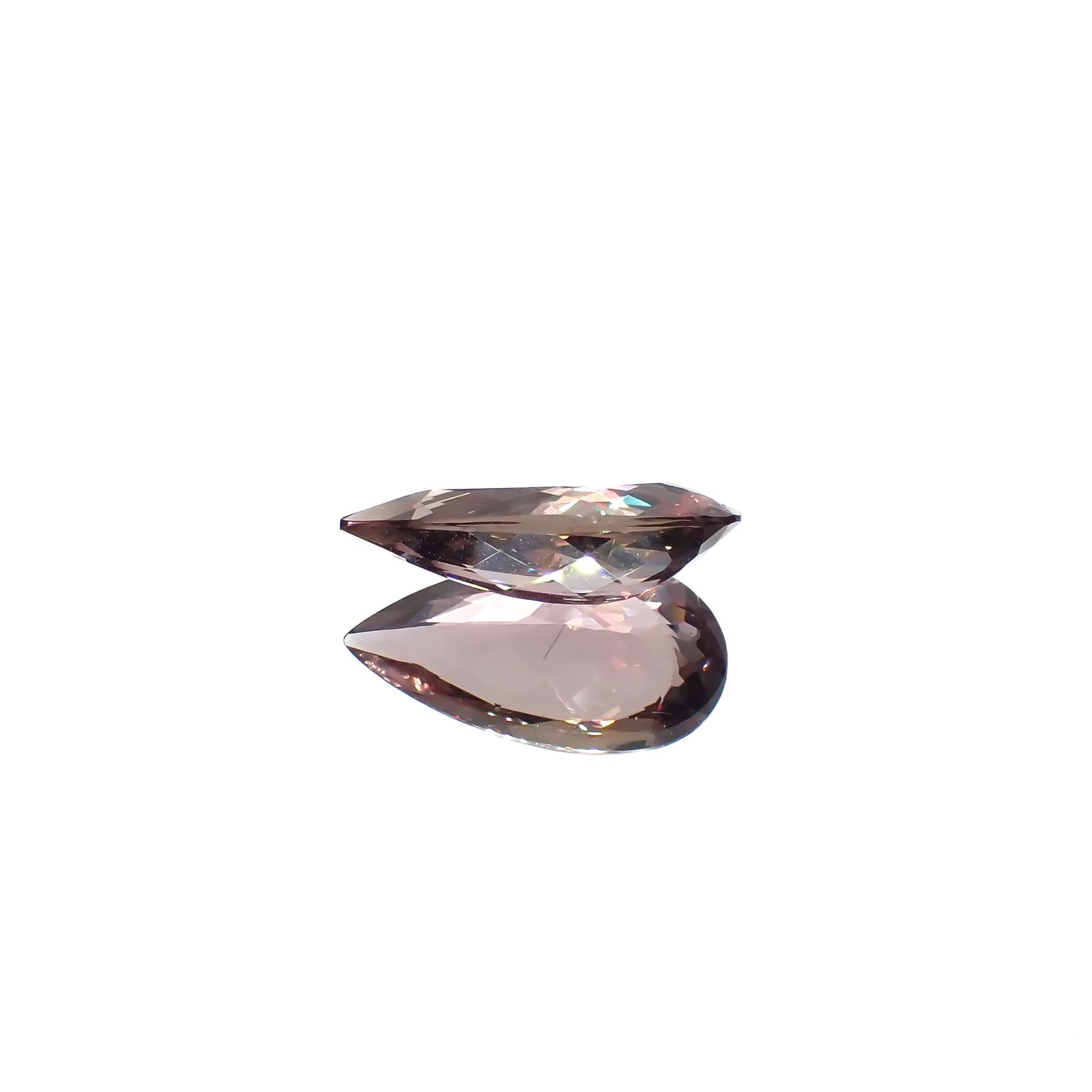 カラーシフト ピンクダイアスポア アフガニスタン産 5.88ct[240326385]17.8x9.1mm前後