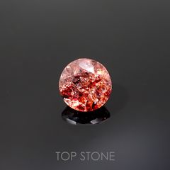 ファイヤークォーツ ナイジェリア産 1.63ct[220114745]7.5x7.5mm前後