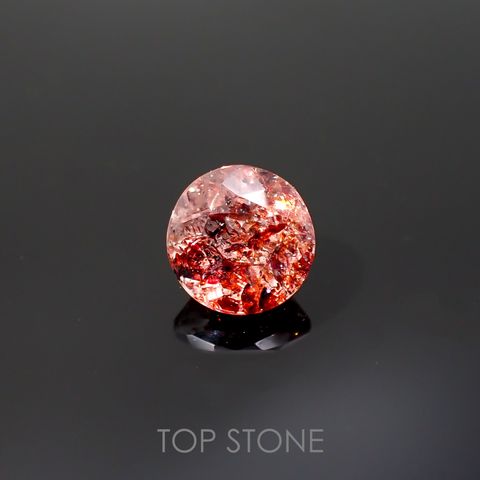ファイヤークォーツ ナイジェリア産 1.63ct[220114745]7.5x7.5mm前後