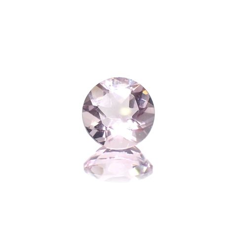 ピンクフローライト(宝石名フルオライト)ブラジル産 識別済 3.82ct / 9.9x9.8mm前後 [220115125]