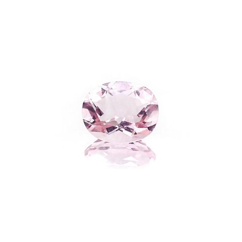 ピンクフローライト(宝石名ピンク・フルオライト)ブラジル産 識別済 4.43ct / 11.2x9mm前後 [230522249]
