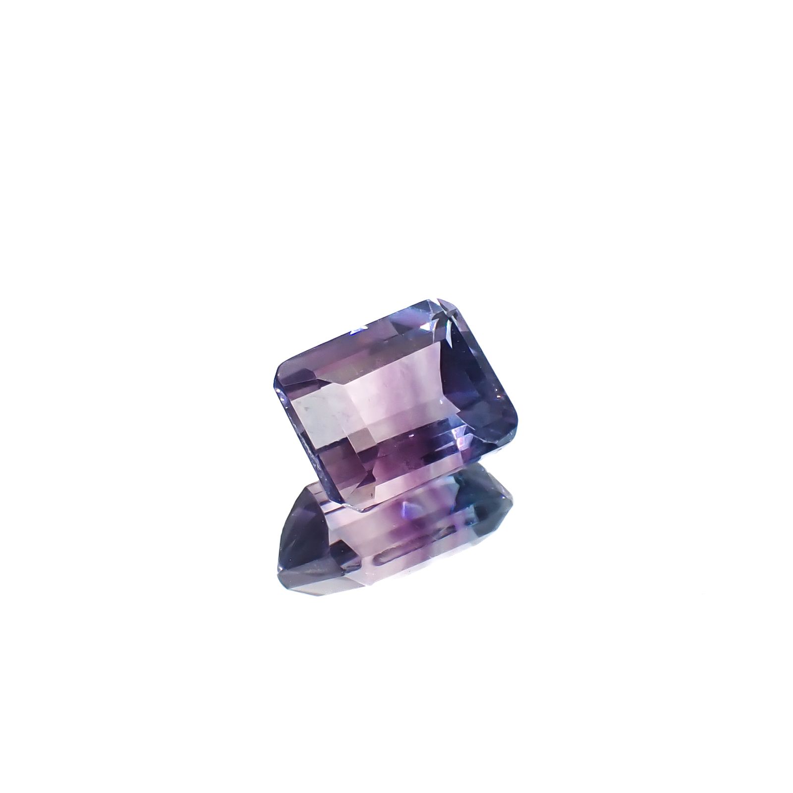 パーティカラーフローライト フルオレッセンス ブラジル産 2.91ct[240828641]8.9x7mm前後