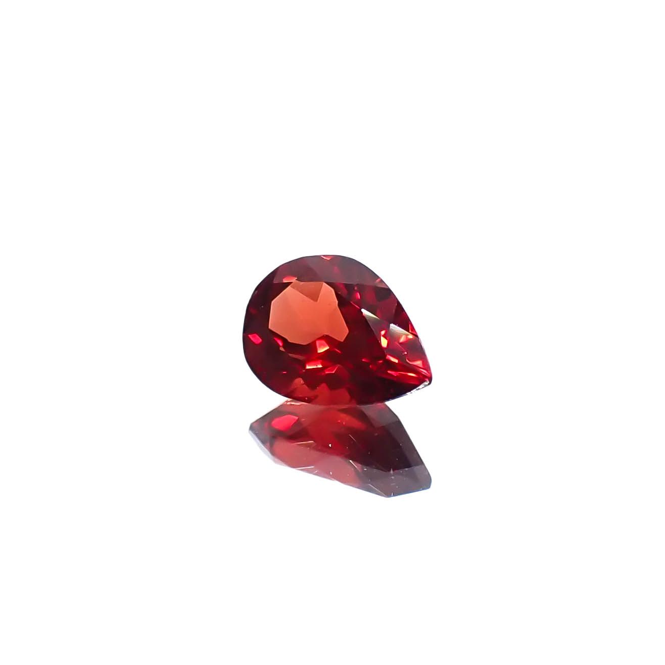 アンデシン(宝石名アンデシン/ラブラドライト)チベット産 0.55ct 識別済[240125604]6.9x4.9mm前後