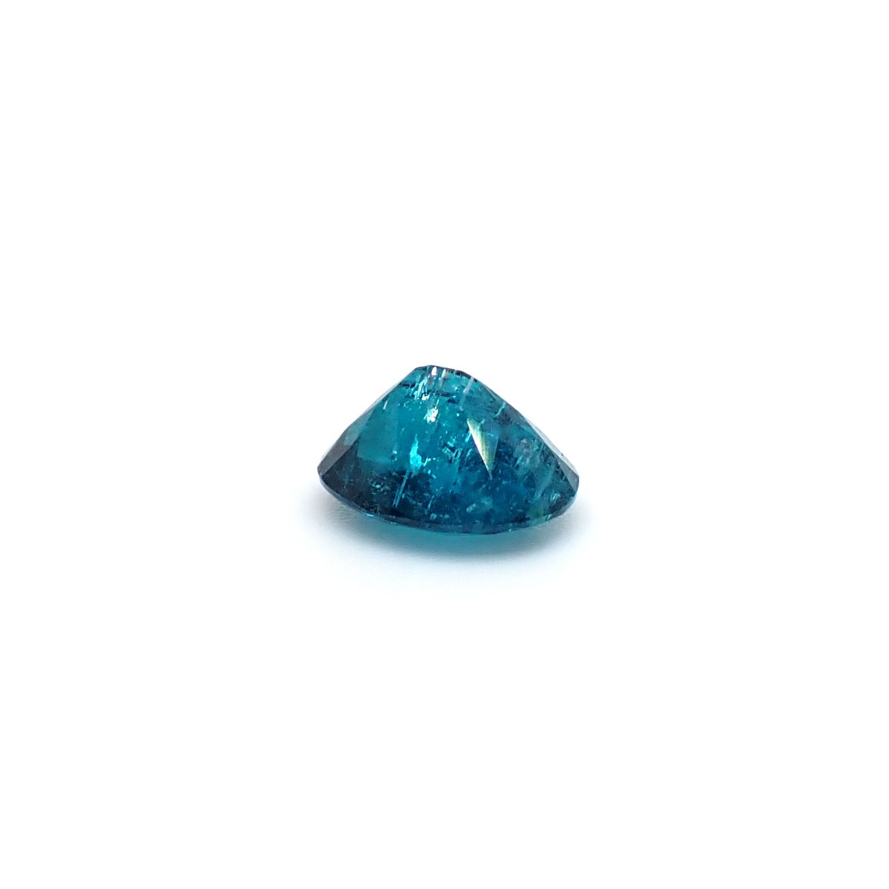 パライバトルマリン(宝石名トルマリン/別名パライバ・トルマリン)エチオピア産 GIA鑑付 1.24ct / 7.85x6.19mm前後 [260933198]