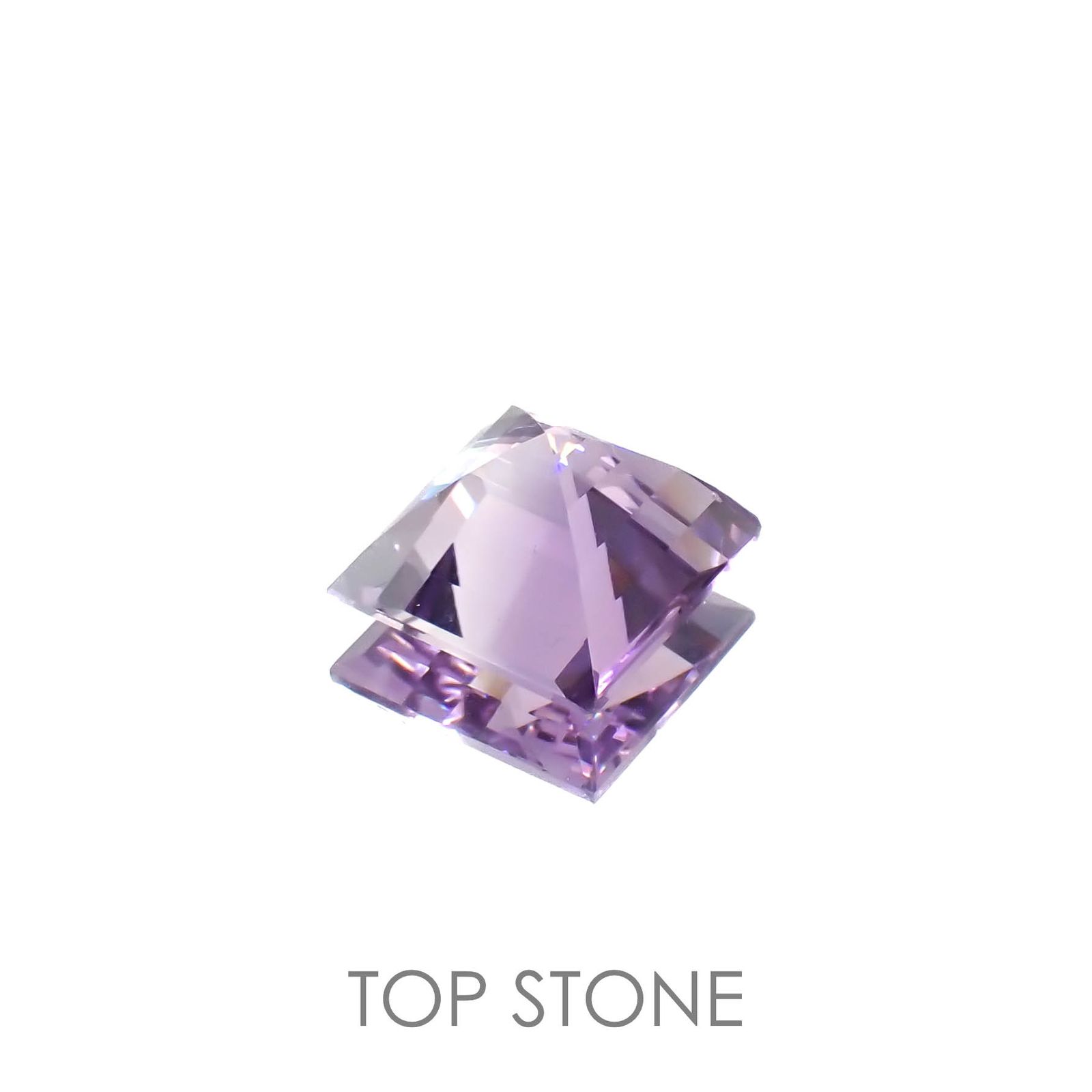 アワーグラスアメジスト モロッコ産 7.64ct[221219623]12.1x12.1mm前後