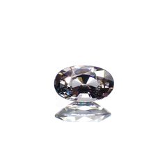 プラチナスピネル(宝石名スピネル) ビルマ産 0.581ct ソ付(彩珠)[250912850]6.6×4mm前後