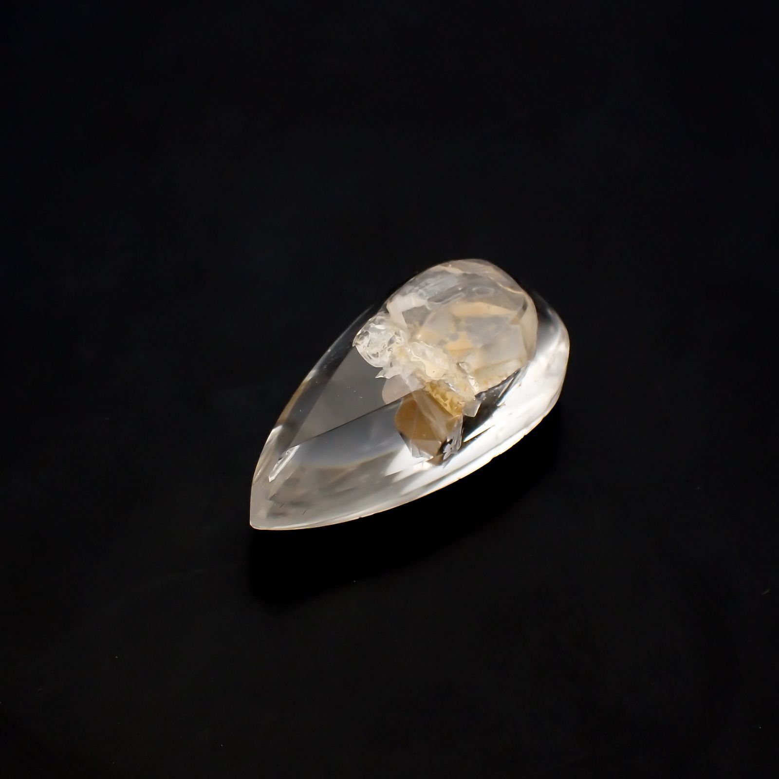 マニフェストインクォーツ ブラジル産 23.93ct [220716792]26.6x13.6mm前後