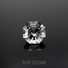 ◇オクタゴンカット◇レムリアンシードクリスタル(保証シール付き) ブラジル産 0.79ct[221018289]5.7x5.7mm前後