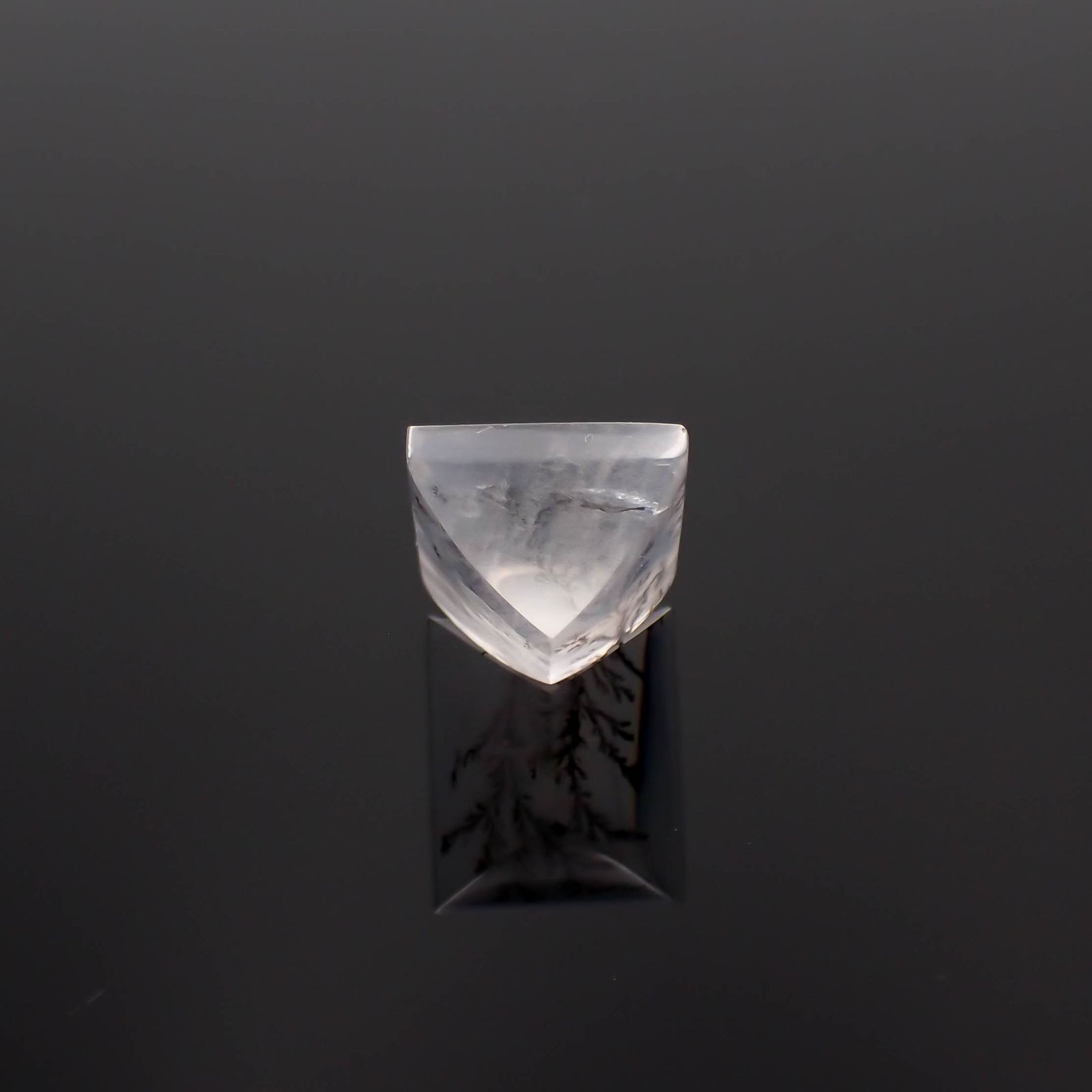 デンドリチッククォーツ ブラジル産 10.55ct[230823239]13.8x11.8mm前後