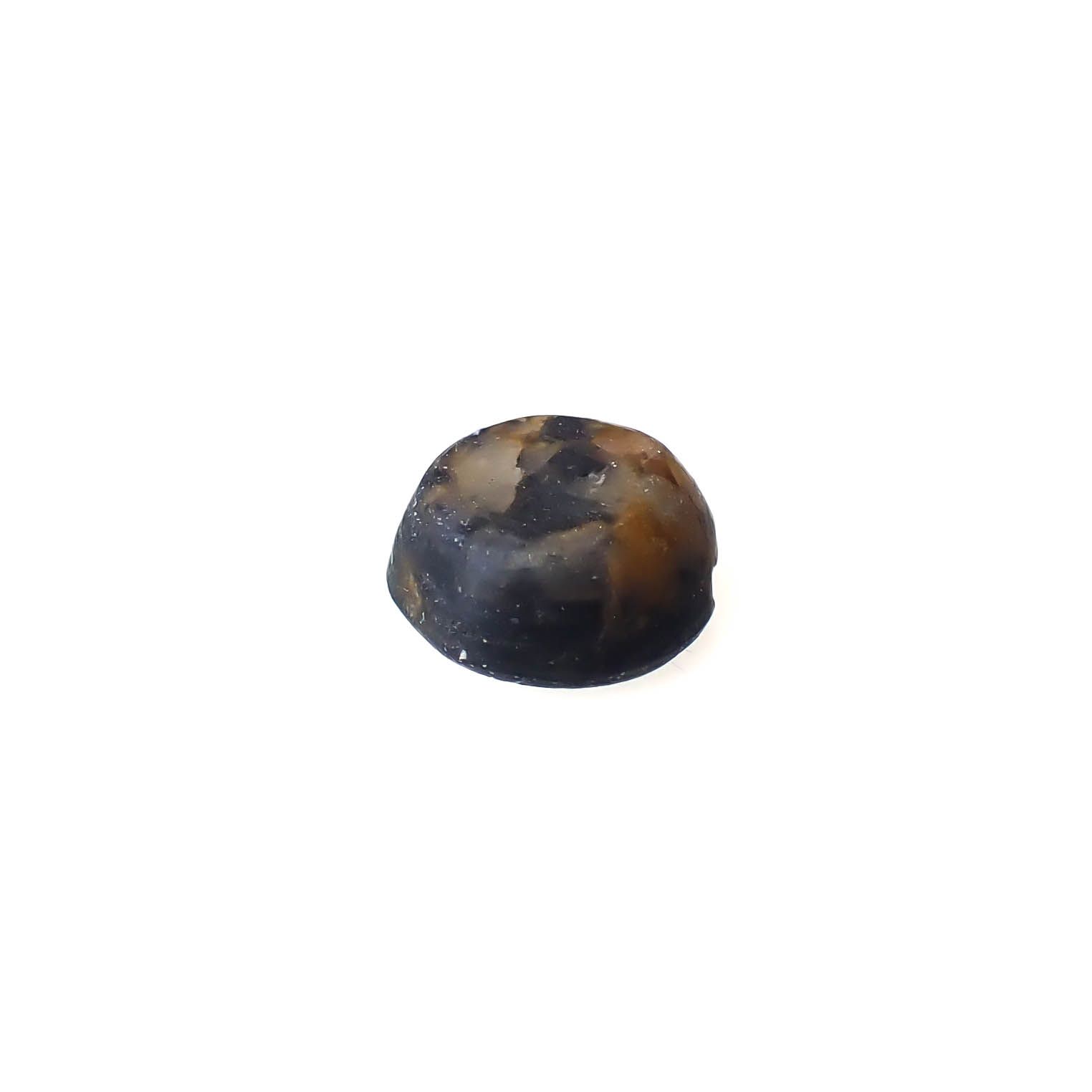 トラピッチェサファイア 原石スライス磨き ビルマ産 0.94ct [250430186]5.8x5.6mm前後