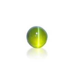 クリソベリルキャッツアイ スリランカ産 0.87ct[240226113]4.9x4.6mm前後