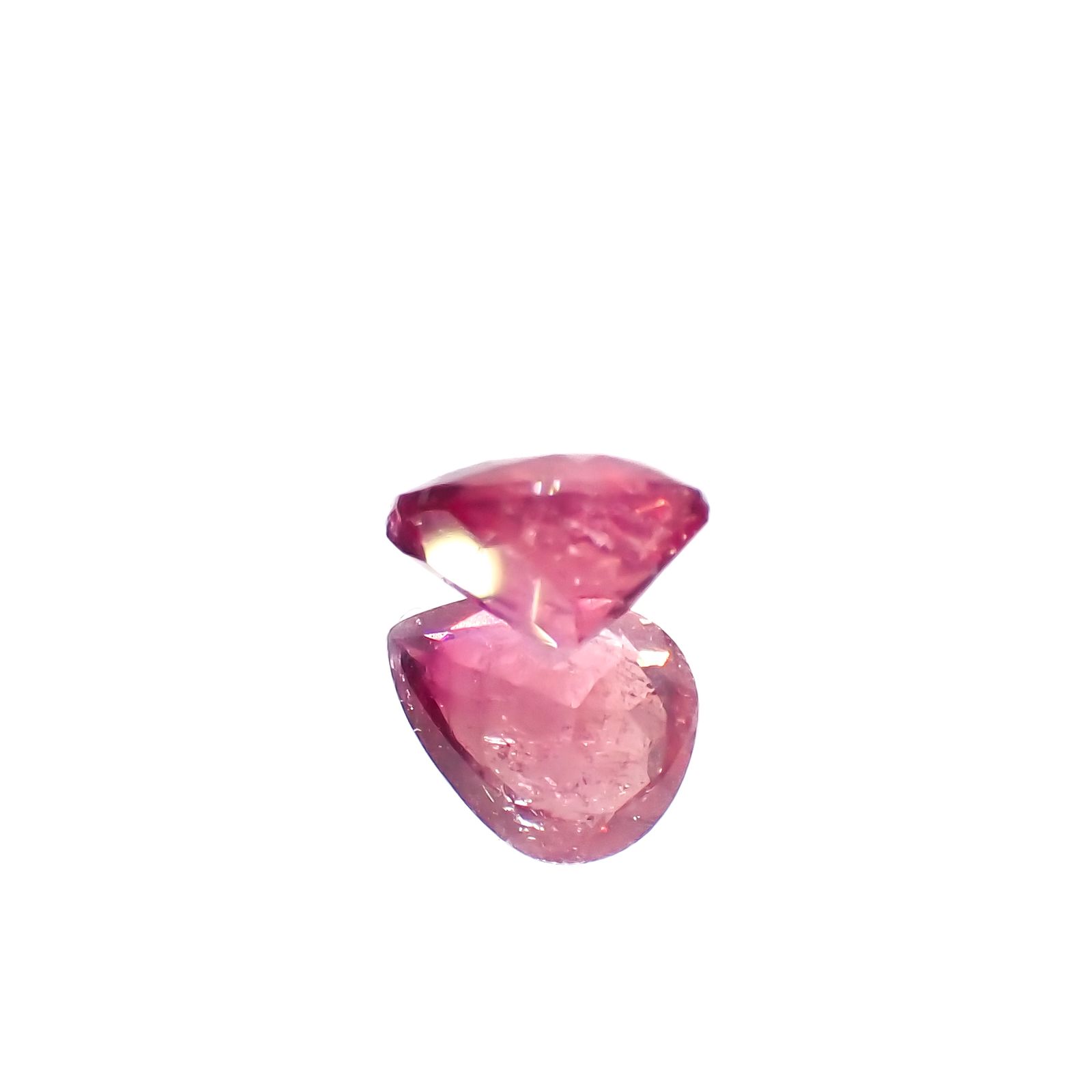レッドベリル/ピンクベリル アメリカ・ユタ州産 0.56ct[240427273]6.6x5.2mm前後