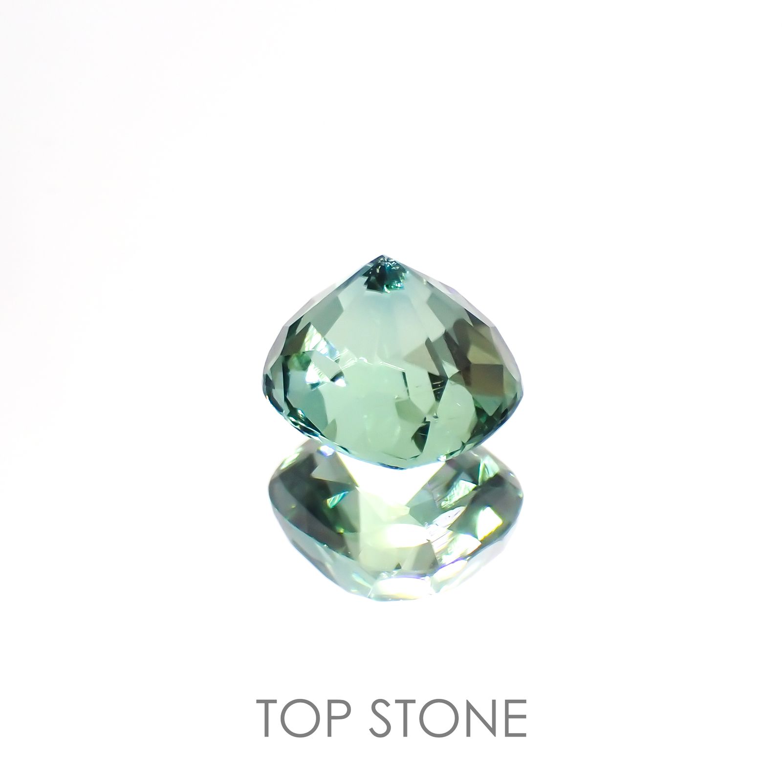 グリーントルマリン アフガニスタン産 1.04ct [220114107]6.2x5.5mm前後