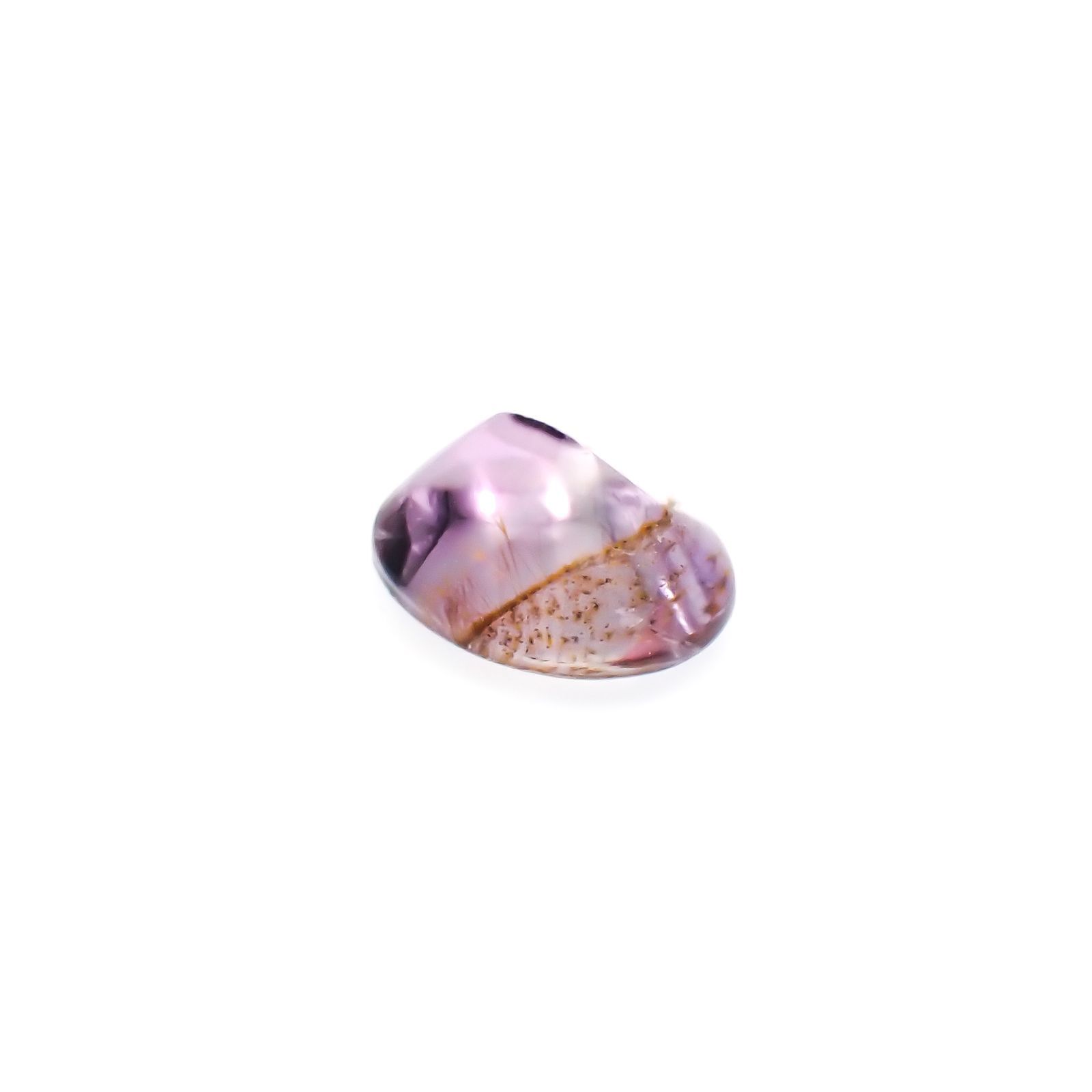 ゲーサイトインアメジスト ブラジル産 4.99ct[230119791]13.3x10.3mm前後