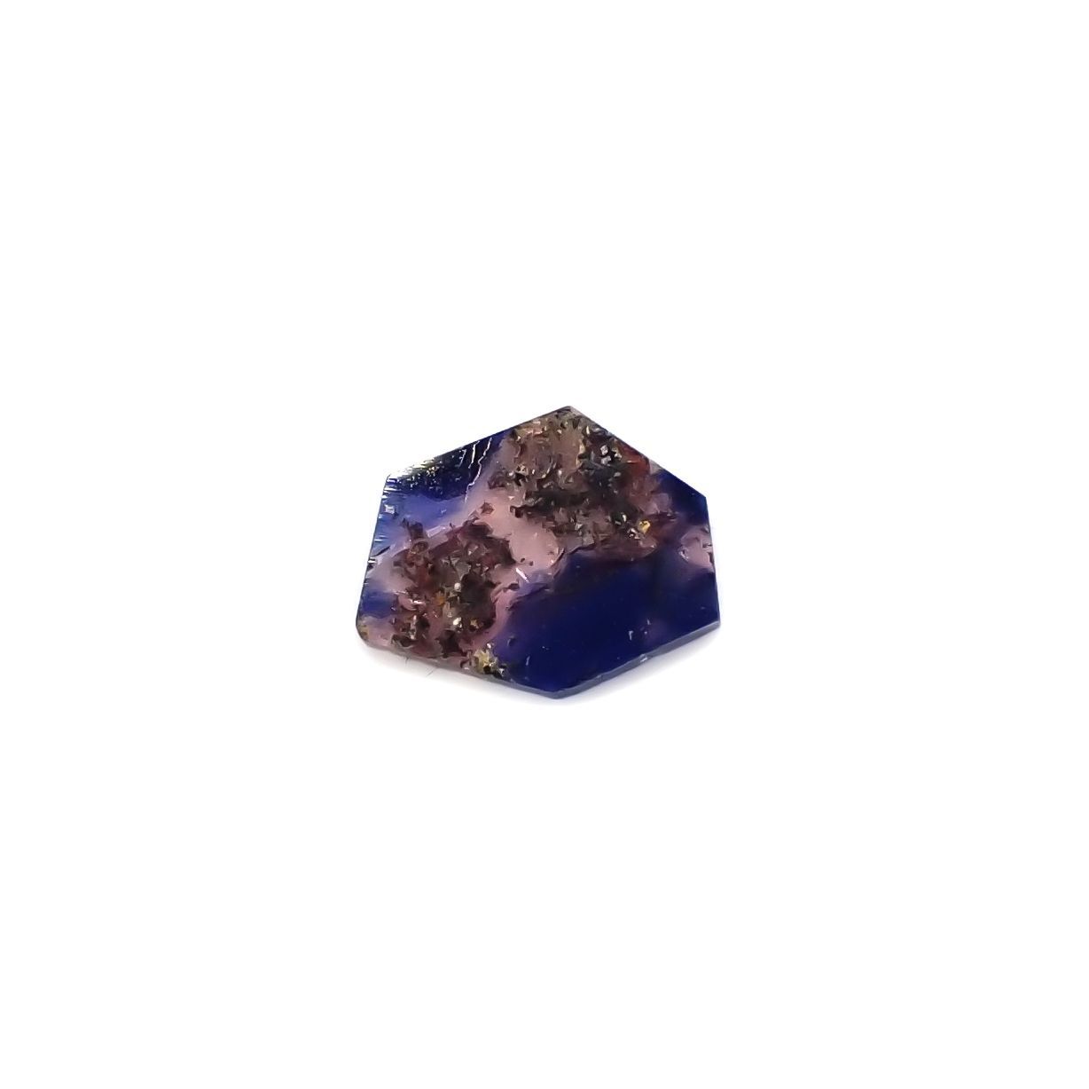 ◇カスタムカット◇ウィンザーサファイア(宝石名サファイア)タンザニア・ウィンザー産 0.95ct 識別済[220515947]8.4x6.2mm前後
