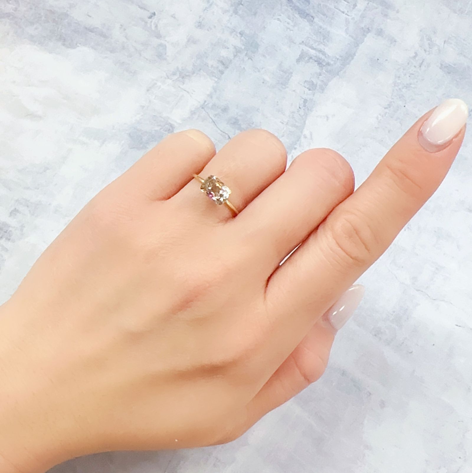 バイカラートルマリン コンゴ民主共和国産 1.86ct[230220541]7.9x5.7mm前後