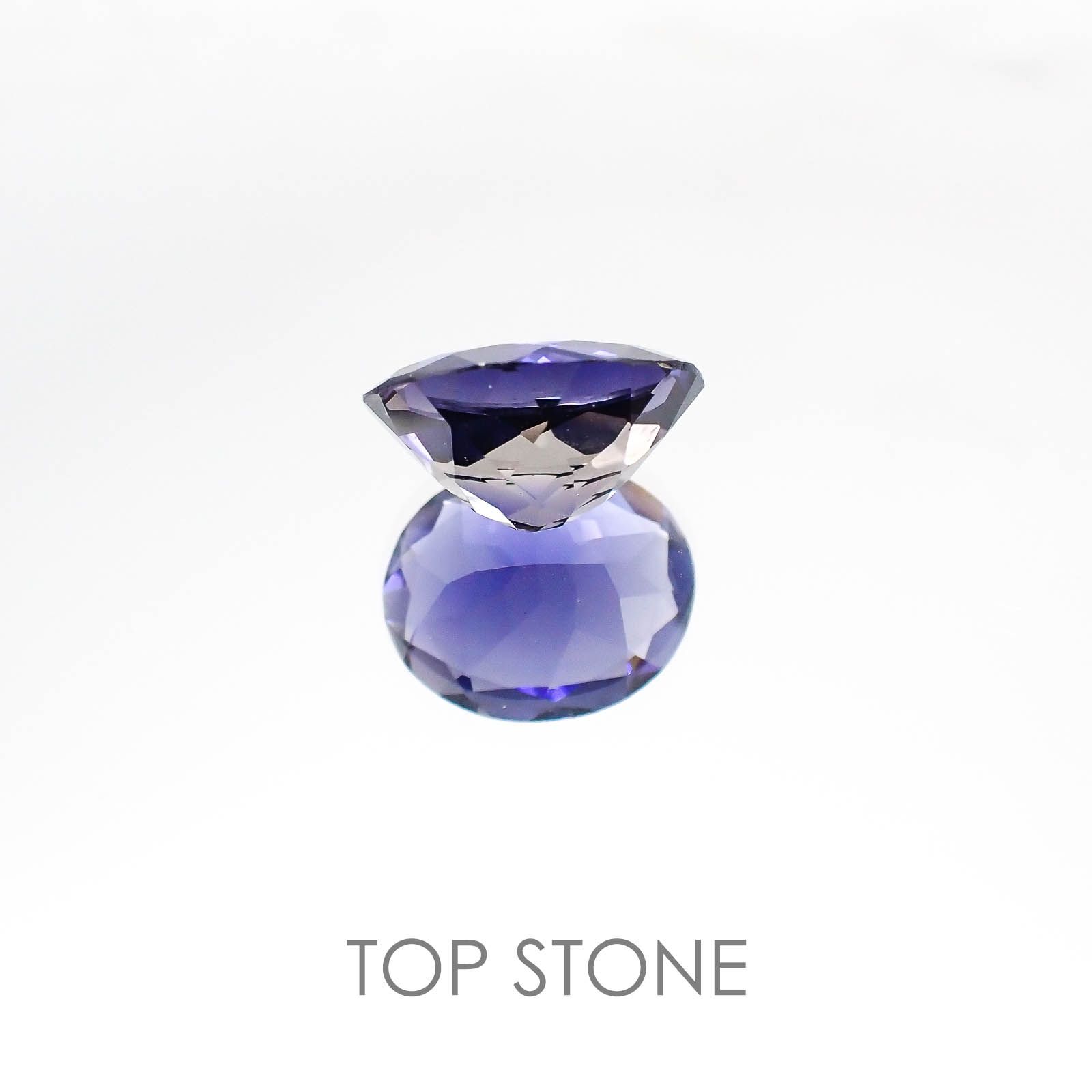 アイオライト(宝石名アイオライト) タンザニア産 3.63ct 識別済[20074198]12×10mm前後