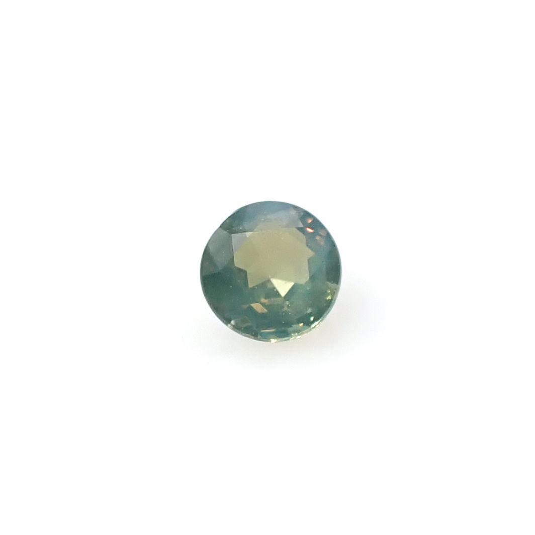 シルキーアレキサンドライト ブラジル・ミナスジェライス州ヘマチタ鉱山産 0.12ct [250129766]3.1x3.1mm前後