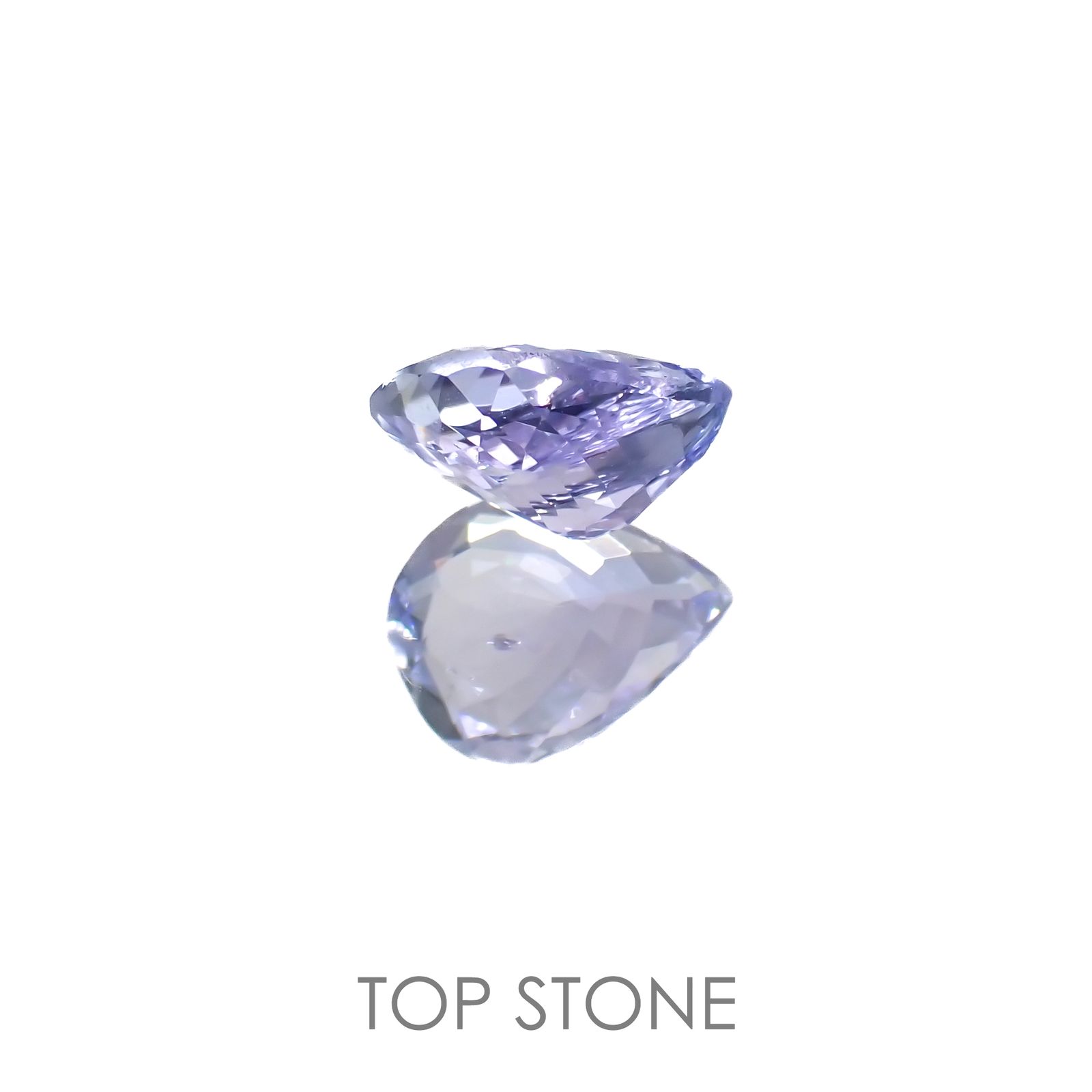 バイカラータンザナイト(宝石名タンザナイト)タンザニア産 1.20ct 識別済[220917744]7.9x5.9mm前後