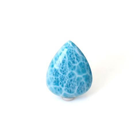 ラリマー ドミニカ共和国産 124.16ct [250630539]40x32.3mm前後
