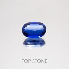 カイヤナイト(宝石名カイヤナイト) ネパール産 1.57ct 識別済[20052602]7.9×6mm前後