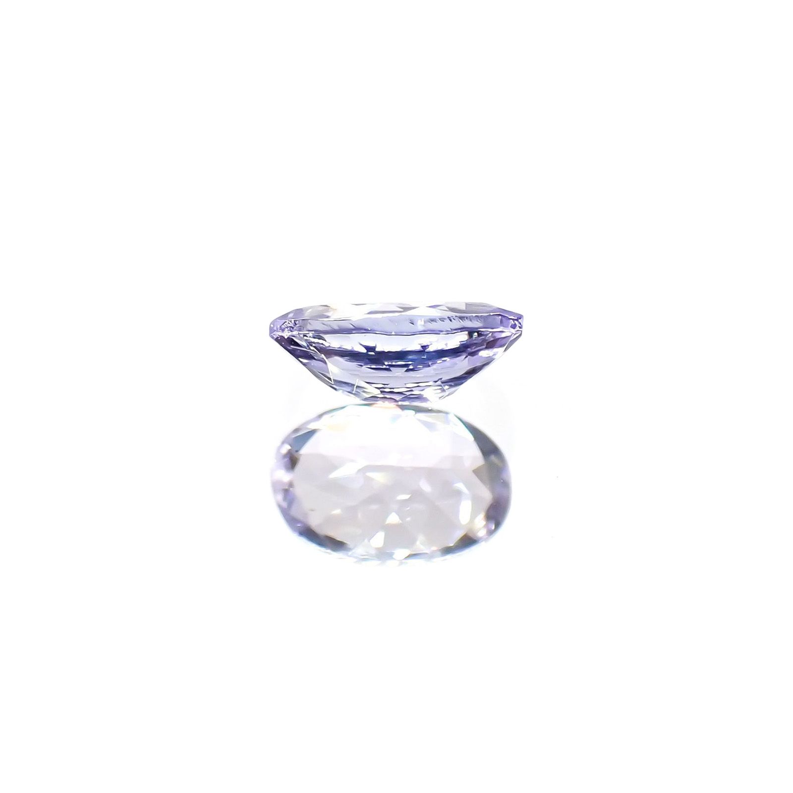 バイオレットゾイサイト(宝石名バイオレット・ゾイサイト)タンザニア産 識別済 0.39ct / 5.8x3.9mm前後 [220114945]