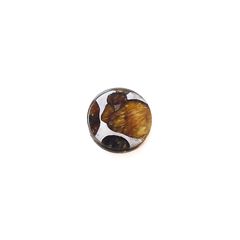 パラサイト隕石Sericho トリプレット 発見地:ケニア 4.46ct[240125722]12.2x12.1mm前後