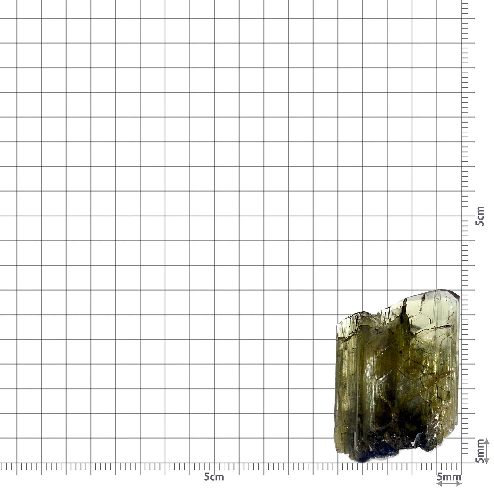 ゾイサイト原石 タンザニア産 アクリル台座付き 191.64ct(38.32g) / 16.5x25.2x35mm前後 [260632371]