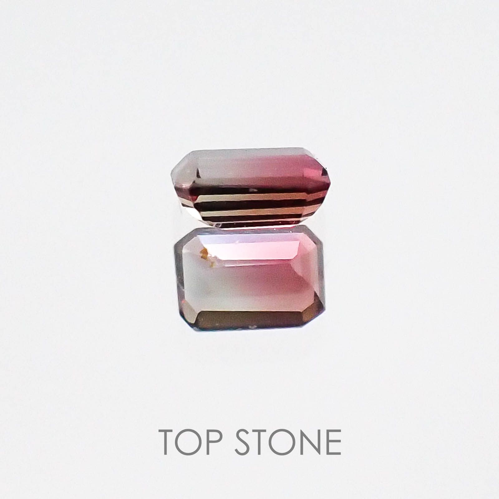 バイカラーサファイア(宝石名バイカラー・サファイア)タンザニア・ソンゲア鉱山産 0.19ct 識別済[220717148]3.6x2.6mm前後