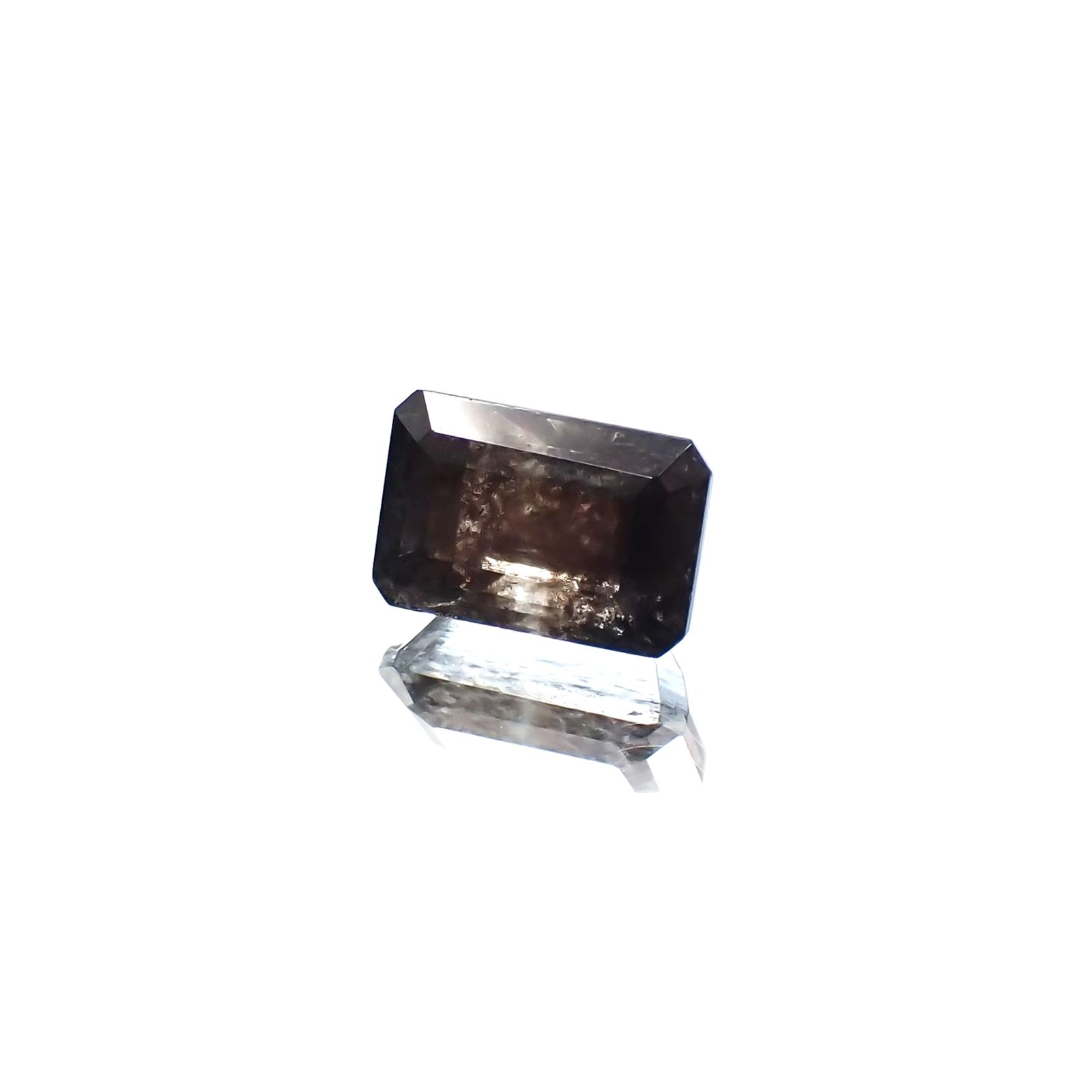 アベンチュリンアクアマリン(宝石名アクアマリン) ナイジェリア産 2.43ct 識別済[250712987]8.8×6mm前後