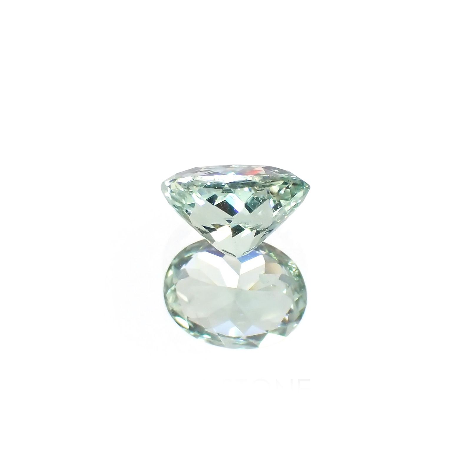 バナジウムコーネルピン(宝石名コーネルピン)タンザニア・タンガ州産 識別済 1.12ct / 7.3x5.5mm前後 [260815622]