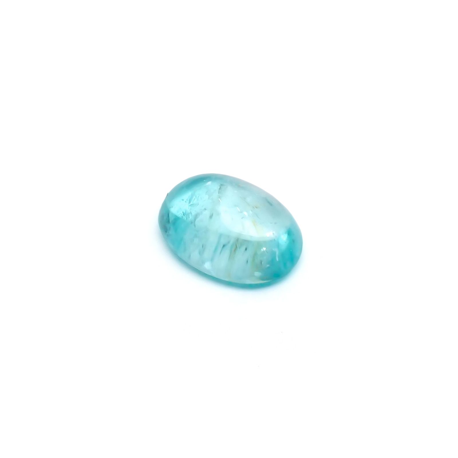 バイカラーパライバトルマリン ブラジル・キントス鉱山産 0.81ct / 7.2×5.2mm前後 [260712200]