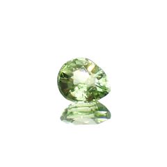 ミントガーネット(宝石名ガーネット)タンザニア産 識別済 0.81ct / 6.1x5.2mm前後 [251023067]