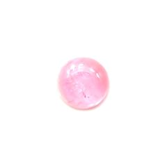 ペツォッタイトキャッツアイ(ラズベリル)(宝石名ペツォッタイト・キャッツアイ)マダガスカル産 0.250ct ソ付(彩珠)[220114345]3.6x3.5mm前後