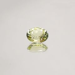 シリマナイト(宝石名シリマナイト) インド産 1.40ct 識別済[210810682]7.9×6.2mm前後