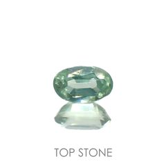 グリーンカイヤナイト(宝石名カイヤナイト)タンザニア産 0.36ct 識別済[220616673]5x3.1mm前後