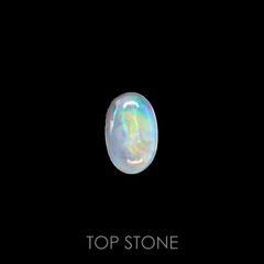 ウォーターオパール(宝石名ウォーター・オパール) メキシコ産 1.446ct ソ付(彩珠)[210712131]10.2×6.6mm前後